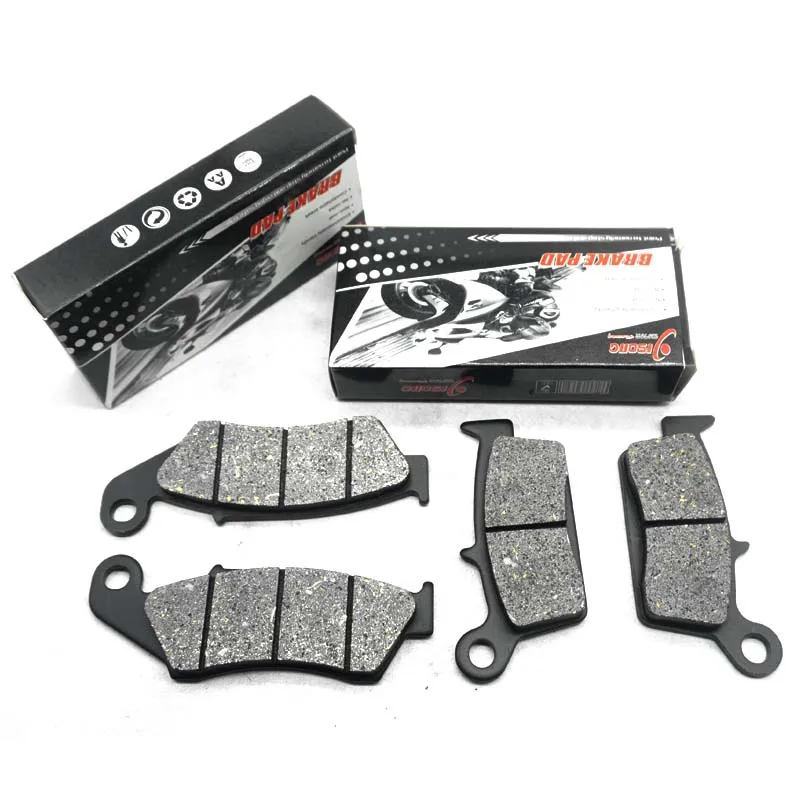 For SUZUKI LX250L 2002 2003 2004 2005 RM250 Champion 250 1996-2005 LX 250 L Motorcycle Front Rear Brake Disc Pads Kits Set