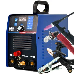 Plasmargon Plasma Cutter 4 in 1 Welding Machine Non HF Plasma Inverter CNC Welder Machine with Pulse TIG/CUT/MMA ComboWelding