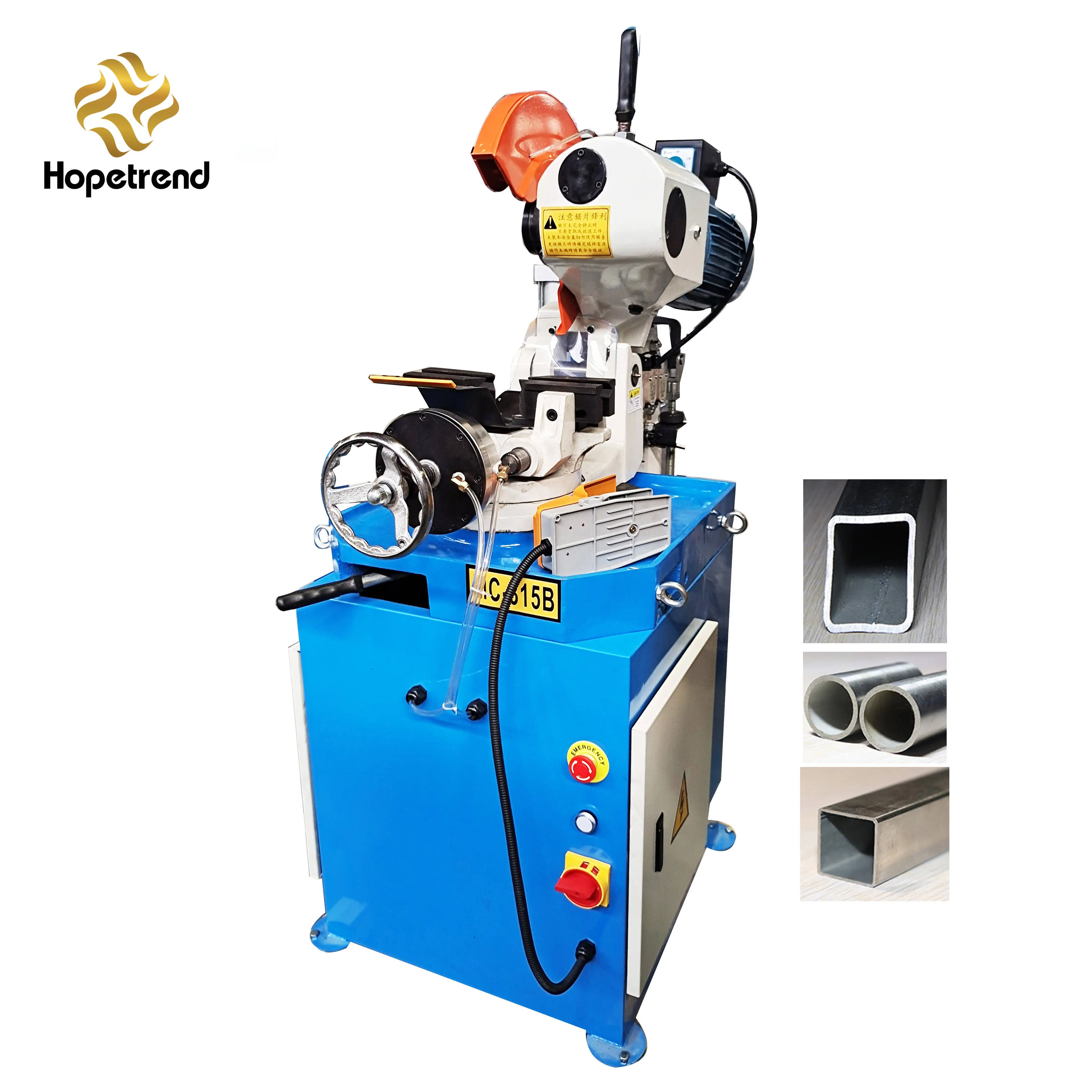 Mc-315B Hydraulic Semi-Automatic Pipe Cutter New For Aluminum Stainless Alloy Carbon Steel & PVC With Core Motor Component