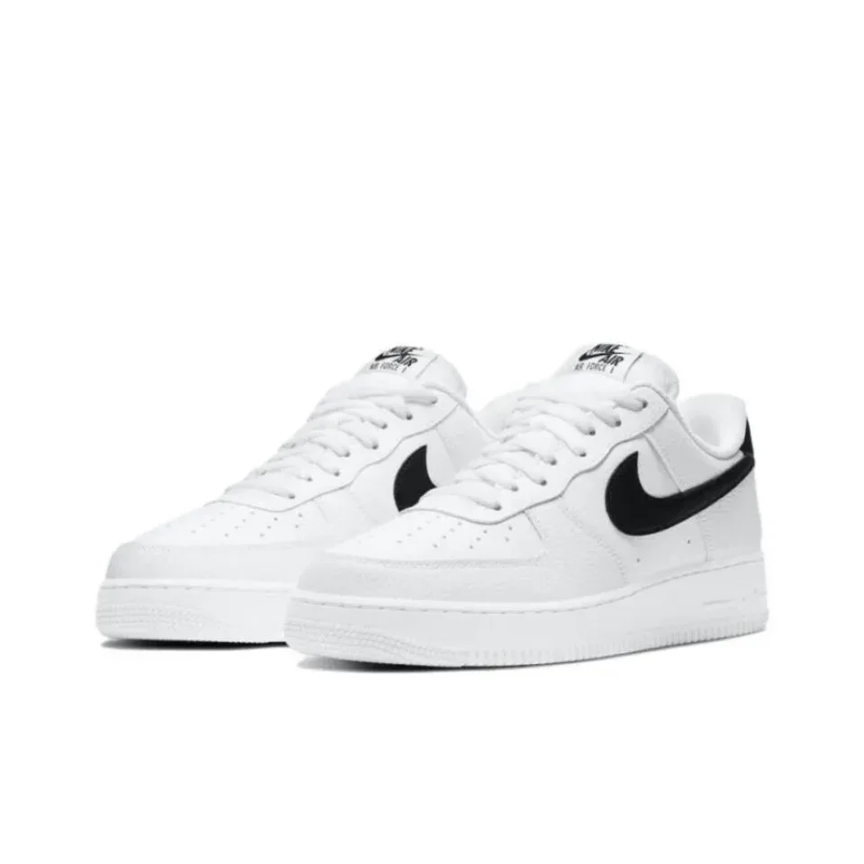 Original Nike Air Force 1 Low \'07 Woman\'s Skateboarding Shoes Unisex AF1 Pure white classic Retro Style Sneakers DD8959-100