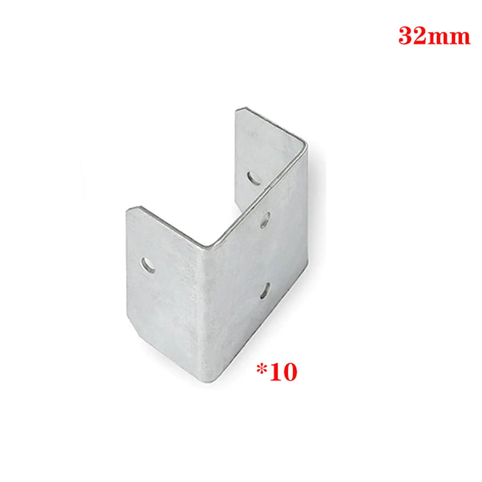 10Pcs Fence Brackets Connection Fasteners Parts Fittings Heavy Duty Mounting