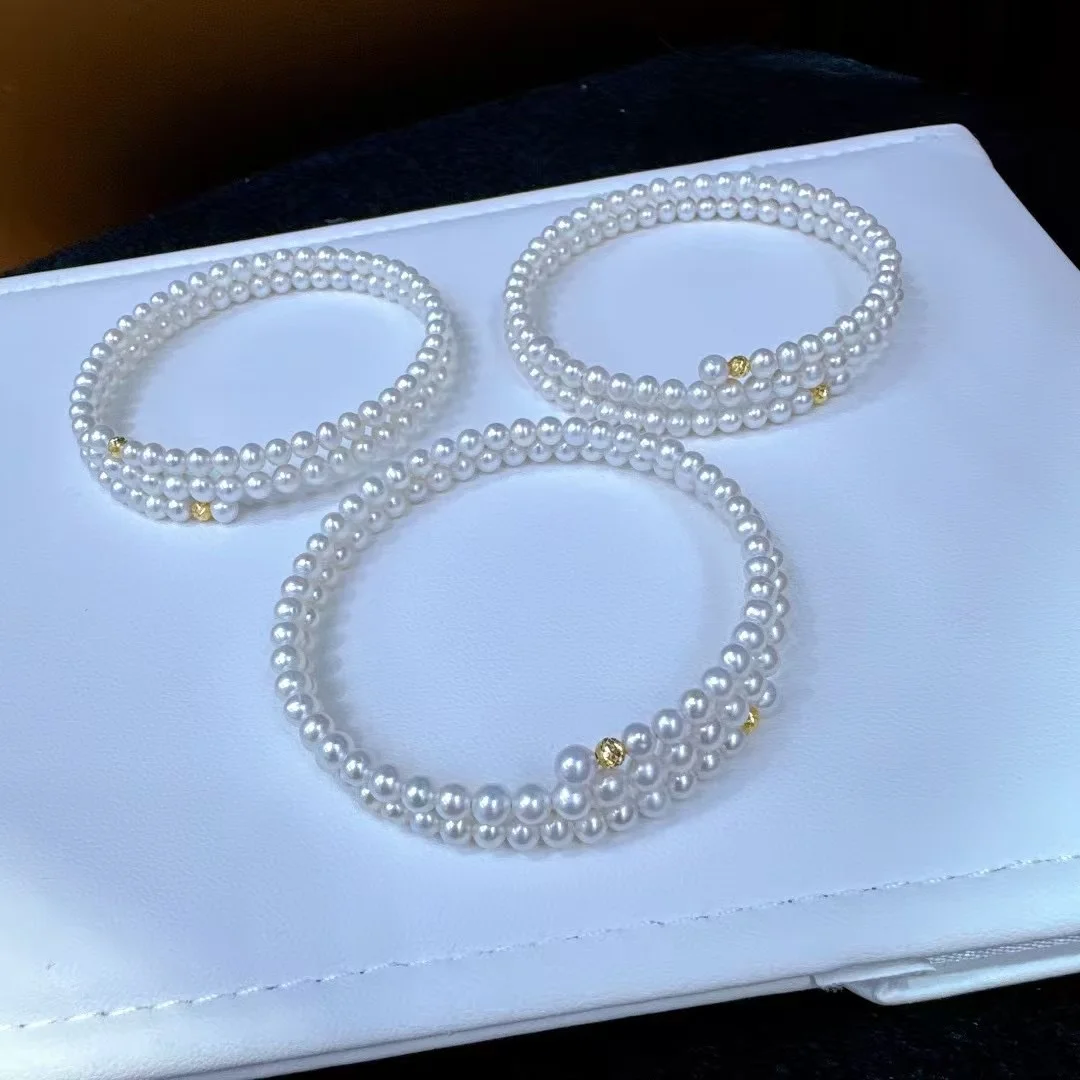 bracciale-di-perle-d'acqua-dolce-naturali-34mm-quasi-rotonde-alta-lucentezza-quasi-senza-difetti-multi-cerchio-alla-moda-versatile-ottimo-rapporto-qualita-prezzo