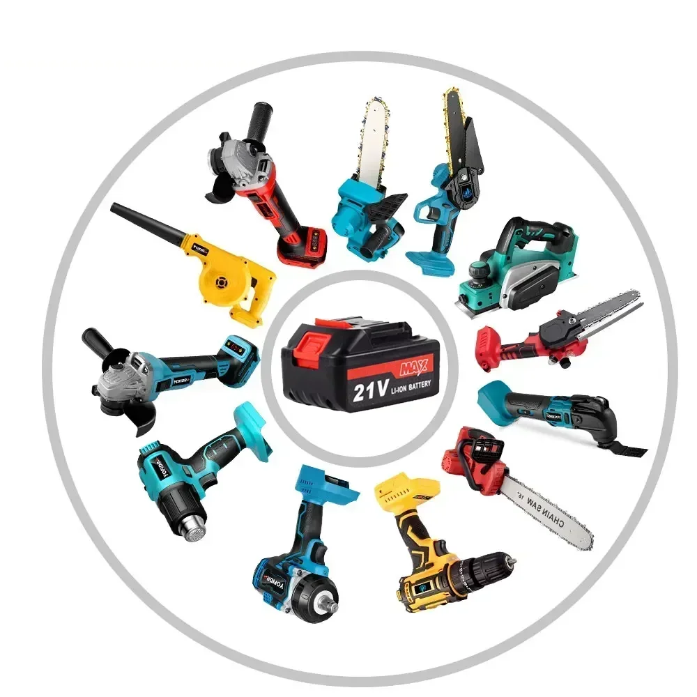 18V 20V 21V vysoce výkonná dobíjecí lithium-iontová baterie s nabíječkou pro Makita BL1830 BL1840 BL1850 baterie pro elektrické nářadí - náhled 2