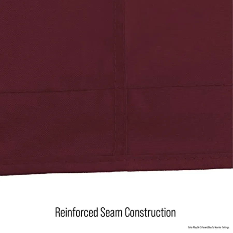 2 القوس بيميني الإطار العلوي للاستخدام البحري في الهواء الطلق 66 لتر × 42 ارتفاع × 6373 واط لون عنابي تصميم متين ومقاوم للطقس لـ S #4