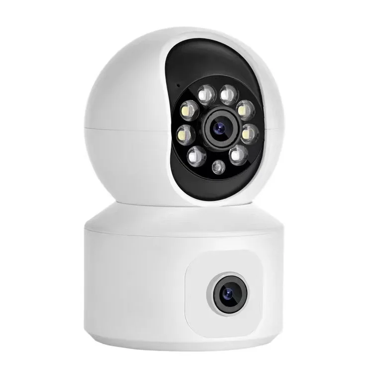

4MP iCsee APP Bluetooth Dual Lens Double Screen PTZ IP Dome Camera AI Humanoid Detection Full Color CCTV Intercom Baby Monitor