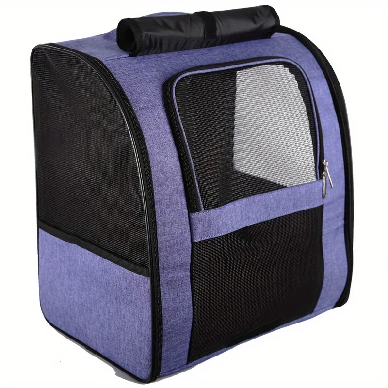 

Best-selling Lightweight Pet Backpack Breathable And Large-capacity Roll-up Cat Carrier Foldable And Portable Travel Pet Bag