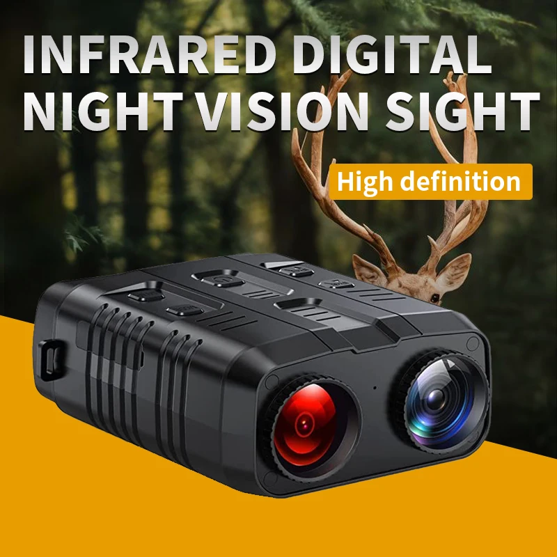 

Night Vision Goggles Binoculars 3 Inch Display 5X Digital Zoom For Scientific Observations Outdoor Exploration Camping Hunting