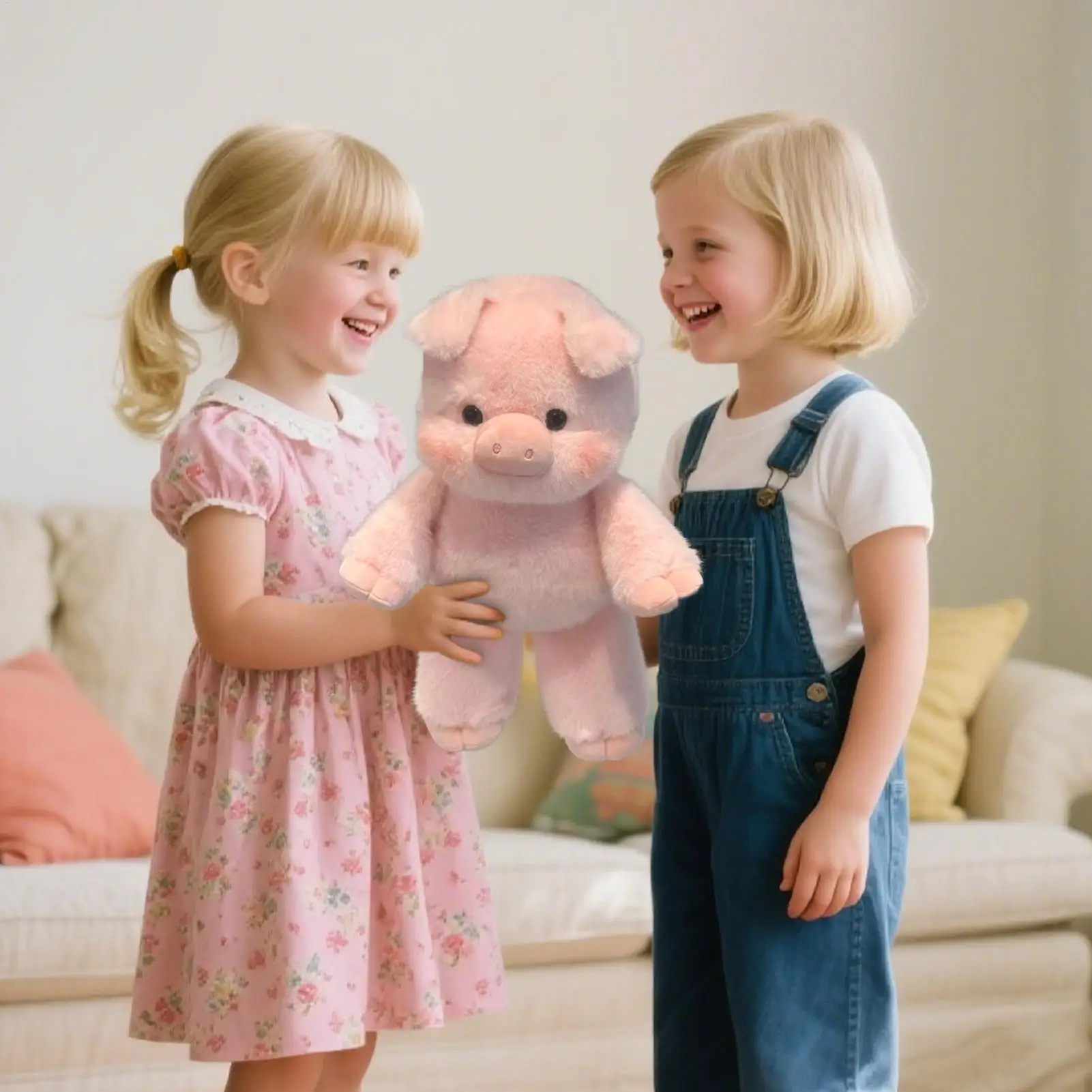 

Plush Animals 17.7 Inch Soft Animal Companion Throw Pillow For Adults Bedroom Living Room Study Sofa Chair Couch Bed Home