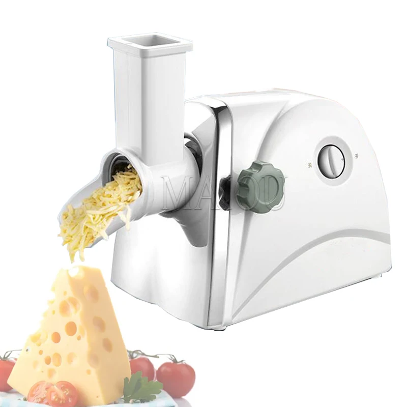 

Cheese Slicer Electric Commercial Automatic Shredder Cheese Grater Household Cheese Slicing Vegetable Shredding Machine 220V