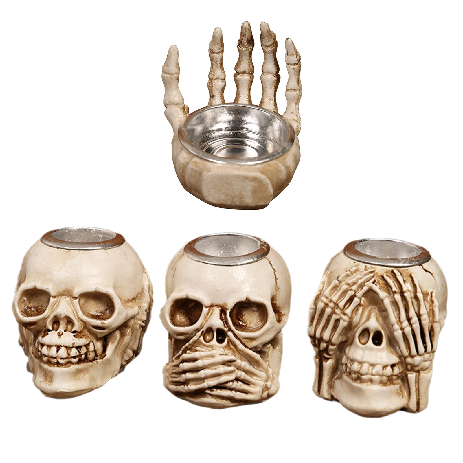 Portacandele con teschio di Ha - Candle Supplies Europe recensione e prezzo