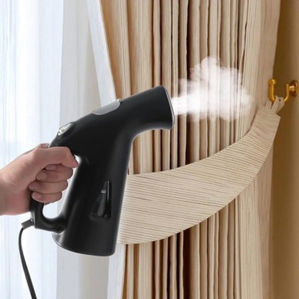 Портативный отпариватель для ткани, 800 Вт, ручной отпариватель для одежды, 130 мл, резервуар, защита от капель, автоматическое отключение, удобная ручка, шнур 8,5 футов