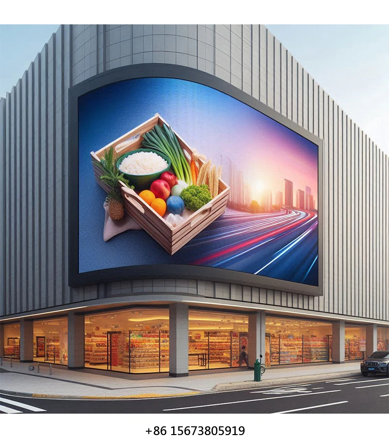 

High-Performance P5 P6 Waterproof Commercial Advertising LED Screen Full HD 3D Billboard Sexy Video IP65 Rated Shopping Malls