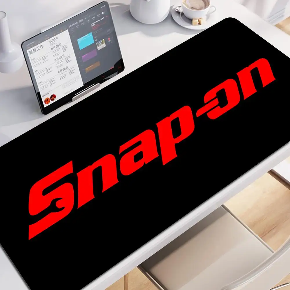 S-Snap On Mouse Pad 90x40CM Non-slip Gaming Mousepad Gamer E-Sports Mouse Mat Game Mechanical Keyboard XXL Desk Mat