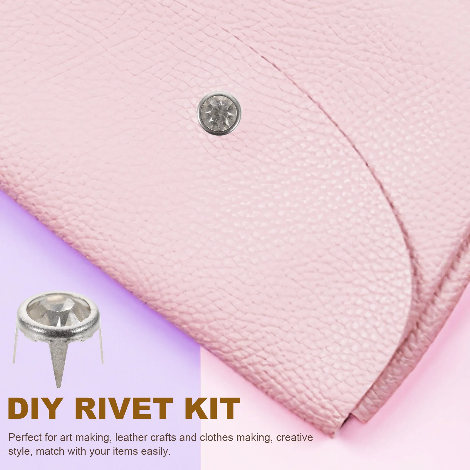 100 قطعة المسامير الزخرفية الكريستال سبيكة ترصيع مثالية DIY بها بنفسك أكياس الأحذية السترات حجر الراين مسمار ترصيع المياه الحفر الملحقات