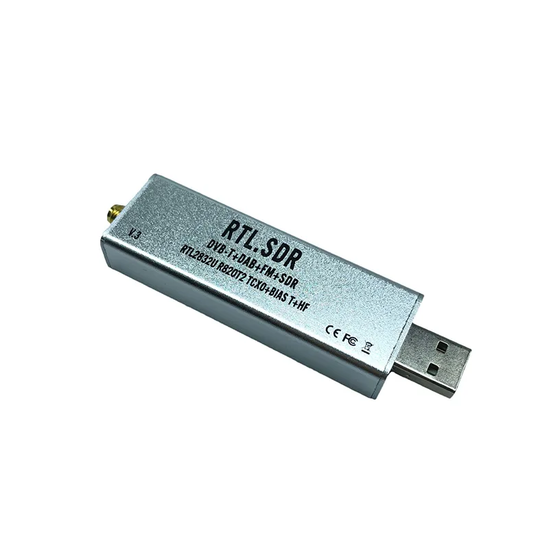 Silver SDR Receiver TCXO Temperature Compensation High Stability Full Band Software Receiver Aviation Band ADSB