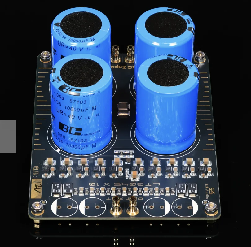 5A Ten Parallel LT3045 Linear Power Board DC Stabilized Power Supply PC-B Low Ripple Ultra High PSRR
