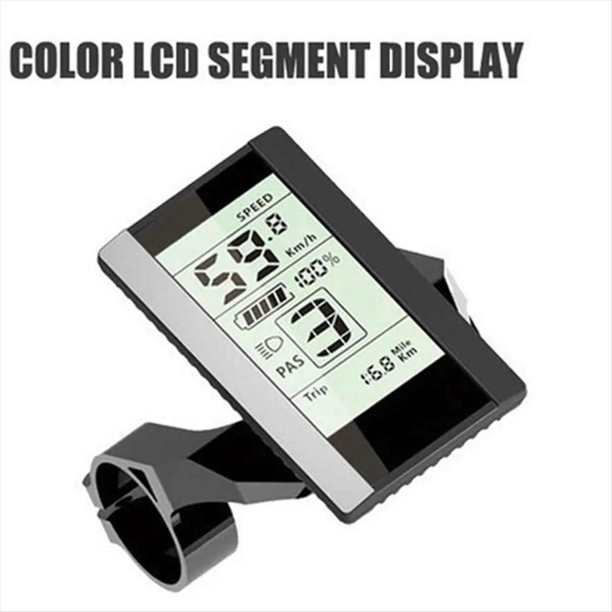 ABAN Black Ebike Display 800S for BBS01 BBS02 HD Midder Motor Package Includes 1 Display
