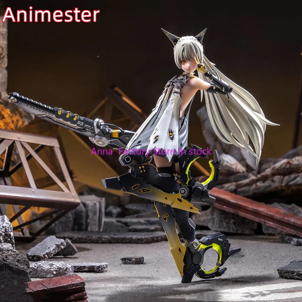 In stock Animester Nuclear Gold Gray Crow Kuro Games Nanami 1/9 Mobile Suit Girl Mobile Phone Collectible Model Toy