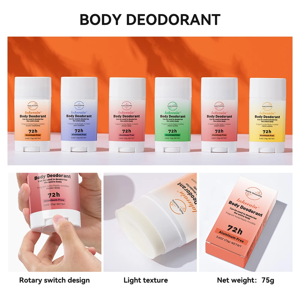 72 Hours Body Deodorant Odor Control Long Term Deodorization Available Throughout Effectively Block Odors For Both Men And Women