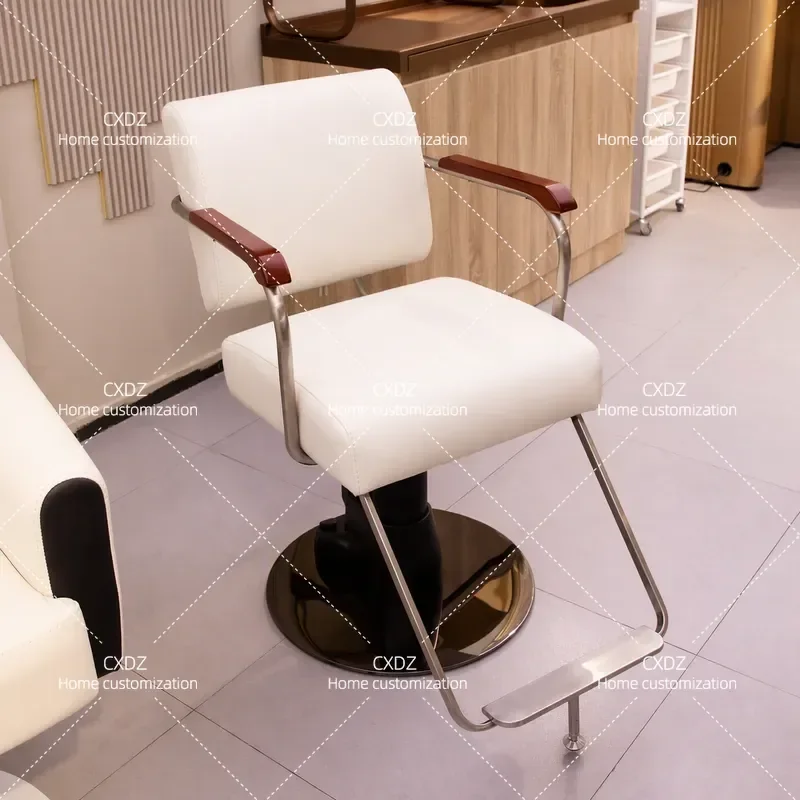 Barber shop electric lift chair high-end hair salon special perm and dyeing seat hair cutting chair lift barber chair
