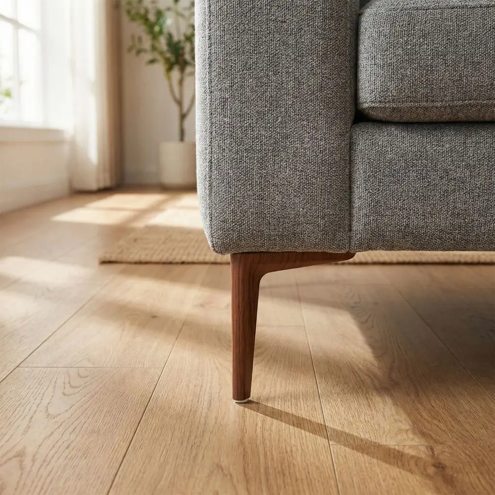 

Support Thickened Cabinet Legs Walnut Color Metal Sofa Feet Coffee Table Legs Tea Table