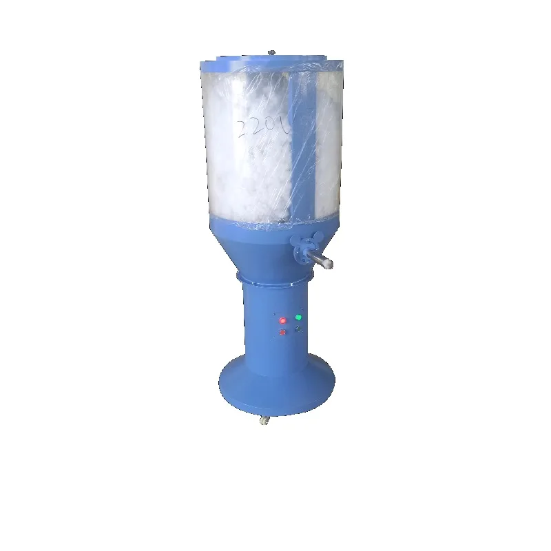 Vertical Plush Stuffing Machine Large Transparent Hopper Mobile Wheels Adjustable Filling Plush Store Gift Store Equipment