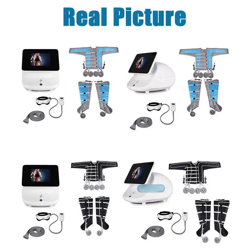 

3 in 1 Inf 24 Chamber Air Pressure Massage Machine Professional Lymphatic Drainage & Pressotherapy Body Beauty Care Equipment