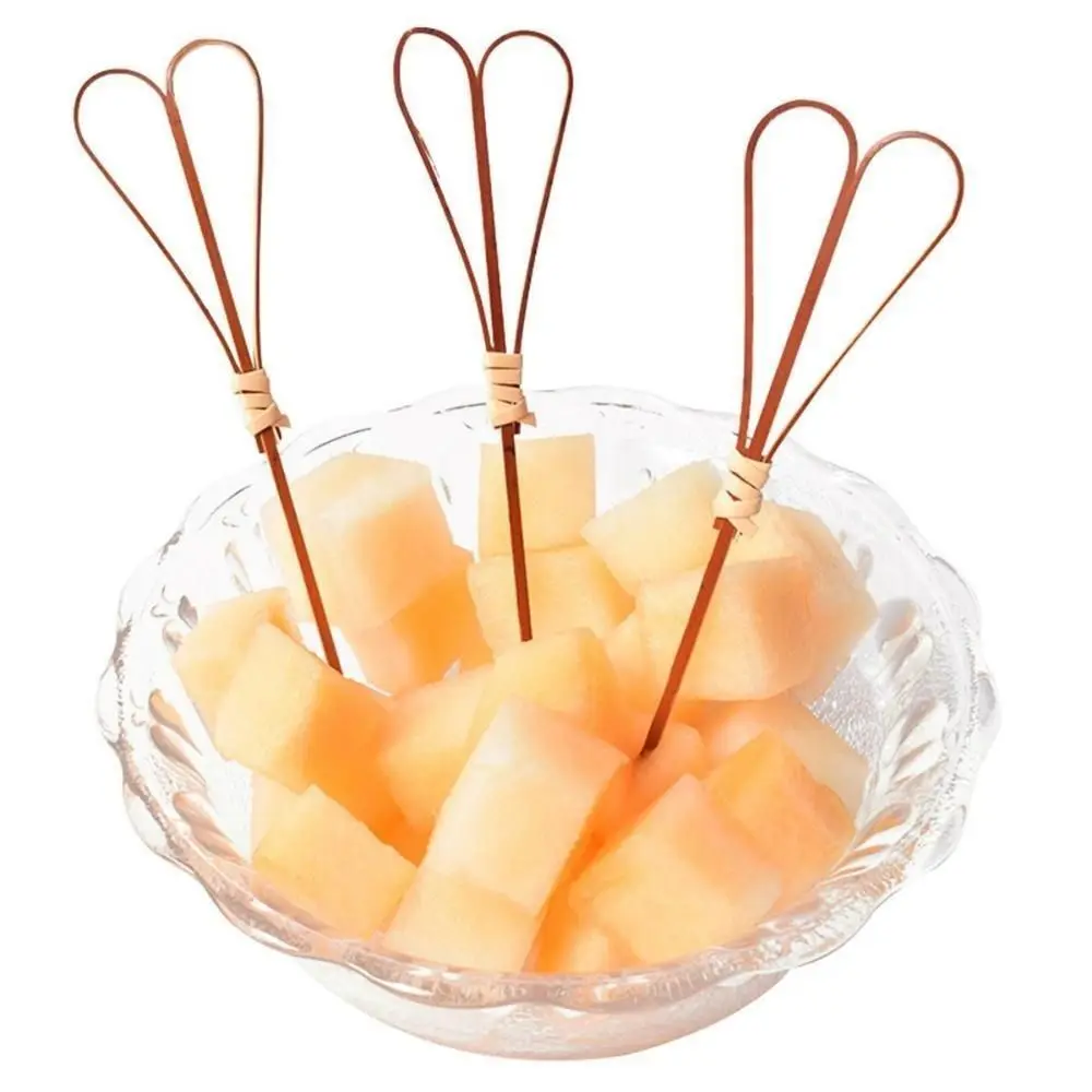 High Quality Bamboo Toothpick Picks Sticks 100Pcs/bag Eco-friendly Skewer Sticks Picks Cocktail Decorative Bamboo Cocktail - view 3