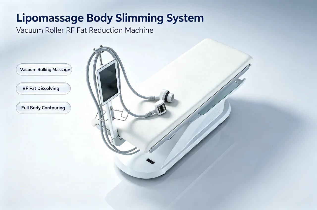 Vacuum Rolling Lymphatic Massage Skin Tightening R.F Body Shaping System