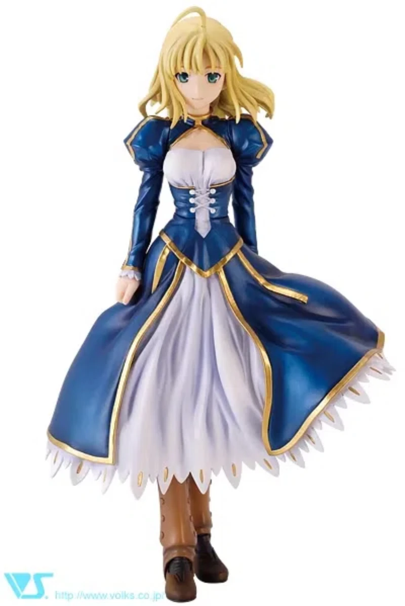 New Anime Fate/stay night Altria Pendragon Figures kawaii resin GK DIY manual White assembly Model Toys doll Gifts