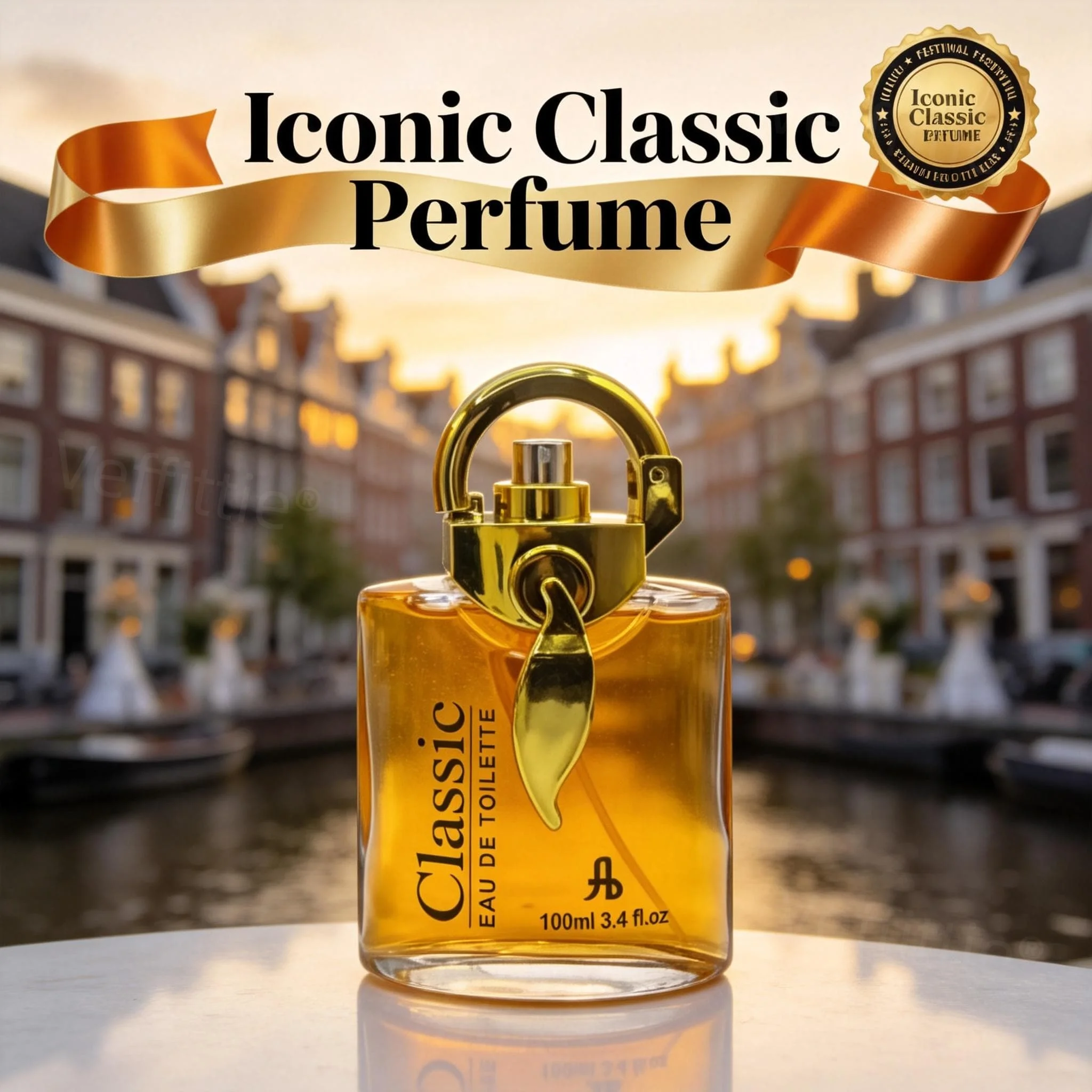 

Luxe Classic Citrus 3.4oz Eau De Toilette,Long Lasting Refined Fragrance, High-End Lifestyle, Polished Aura, Sophisticated Blend
