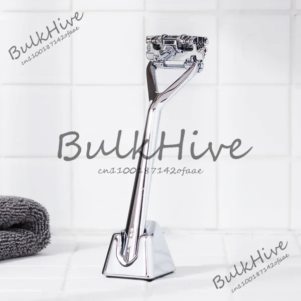 

Interchangeable Blade Triple Razor Razor Bald Artifact (Stainless Steel)