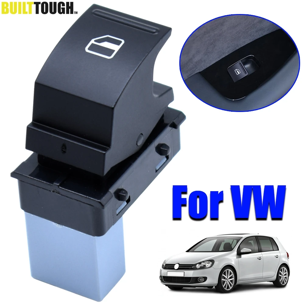 1Pcs Electric Side Window Switch Power Control Button For VW CC Golf Jetta Passat Polo Caddy Tiguan Eos Scirocco OE# 7L6959855B