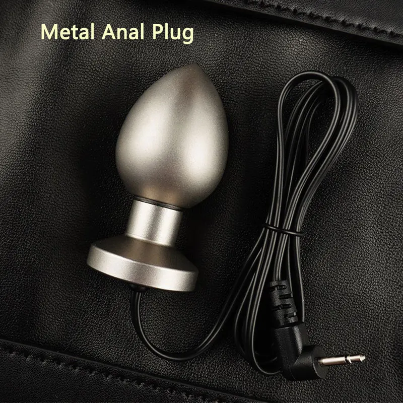 DG-LAB 3.0 “EGG”Electric Shock Metal Anal Plug Electrode Butt E Stim Sphincter Prostate Massage Electro Vagina Stimulati