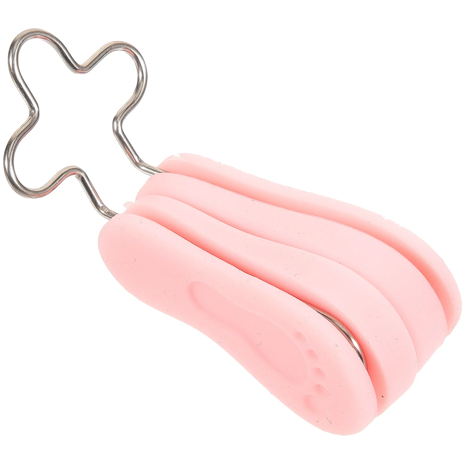 Clip per modellare il naso in silicone Strumento di bellezza Polvere da balletto rosa Cura del viso Gel Raddrizzatore Sollevatore Correttore per naso largo