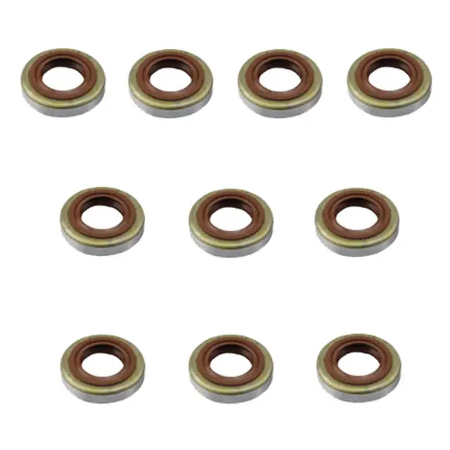 10Pcs/lot Crank Oil Seal For STIHL FS80 FS85 FS90 FS120 FS200 FS250 FS300 FS350 FS380 FS400 FS450 FS480 Trimmers 96400031195