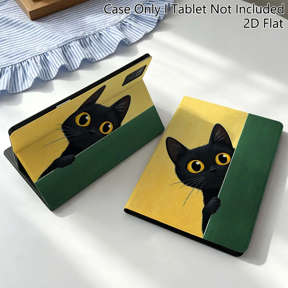 

Cat Cartoon Capybara Art Gift For Xiaoxin Lenovo Tab Pad K11 K10 M10 P11 3rd Plus Pro Legion Y700 Y900 Gen4 2 Tablet Case