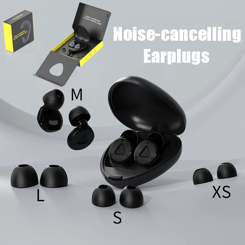 

Ear Plugs for Sleeping Noise Cancelling ,Adjustable noise reduction gear,Reusable Silicone Earplugs Strong sound insulation