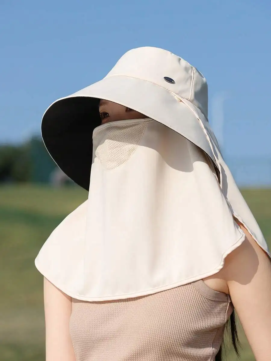1 Versatile Hat With Wide Brim, Good Breathability, Protects Neck, Covers Face, Sun-Shading & UV Protection, Sweet &