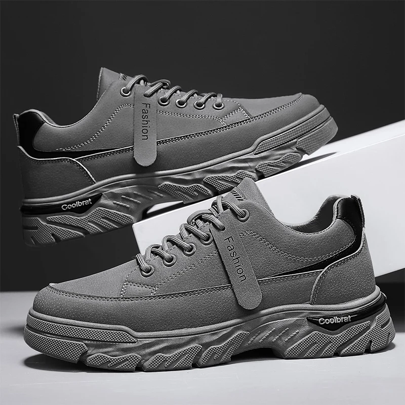 

Мужская рабочая обувь Joker, новая сезонная обувь на мягкой подошве, нескользящая удобная повседневная прогулочная обувь, уличная молодежная обувь для охраны труда