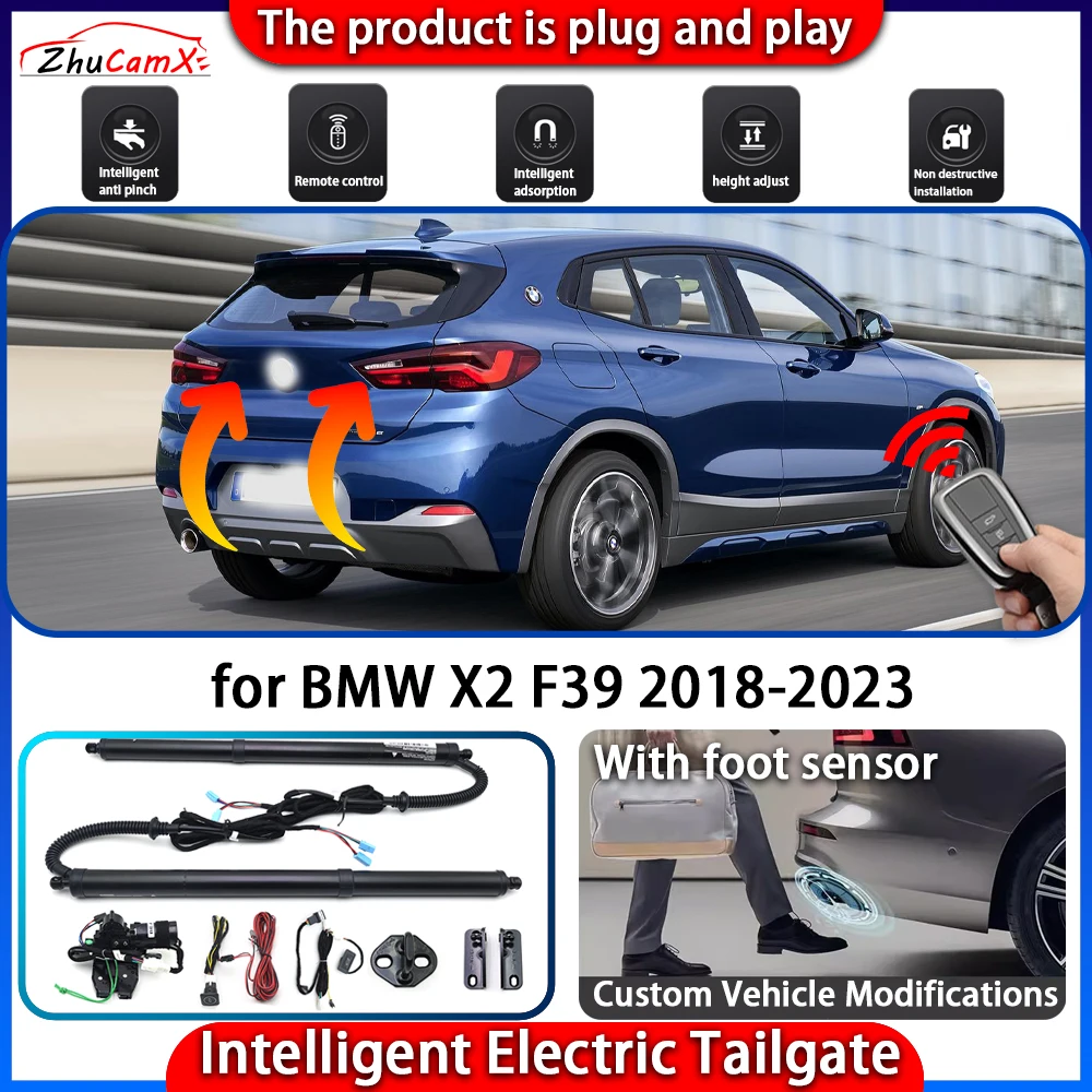 

ZhuCamX Smart Powered Tailgate System for BMW X2 F39 2018-2023 Automatic Intelligent Electric Trunk Lift Control Kit