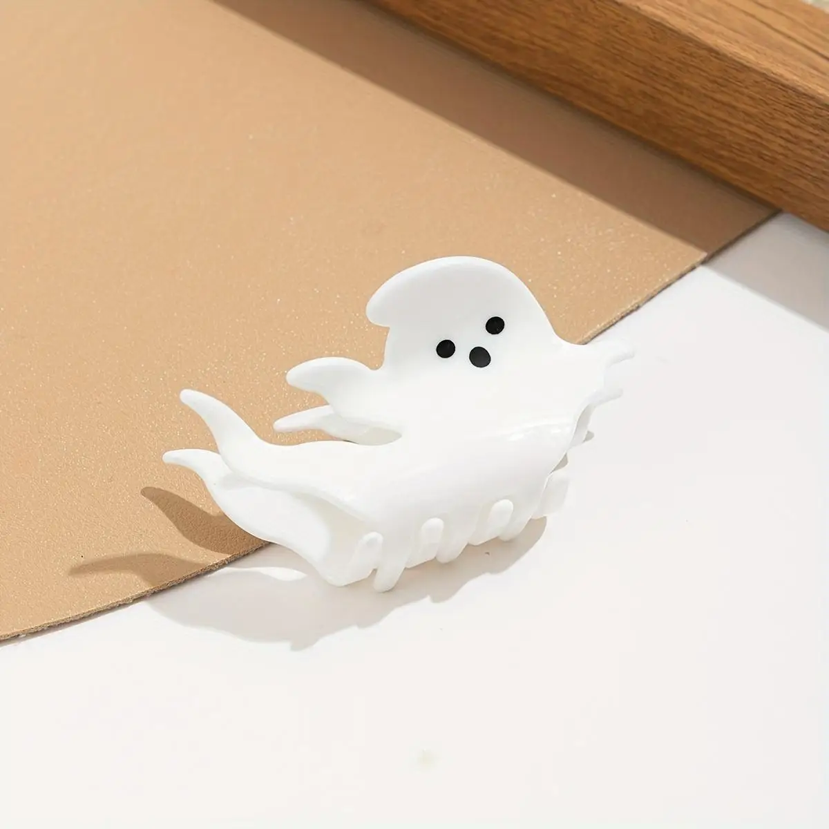 Las garras de pelo de fantasma blanco para mujer son adecuadas para trajes de Halloween. 1 ud.