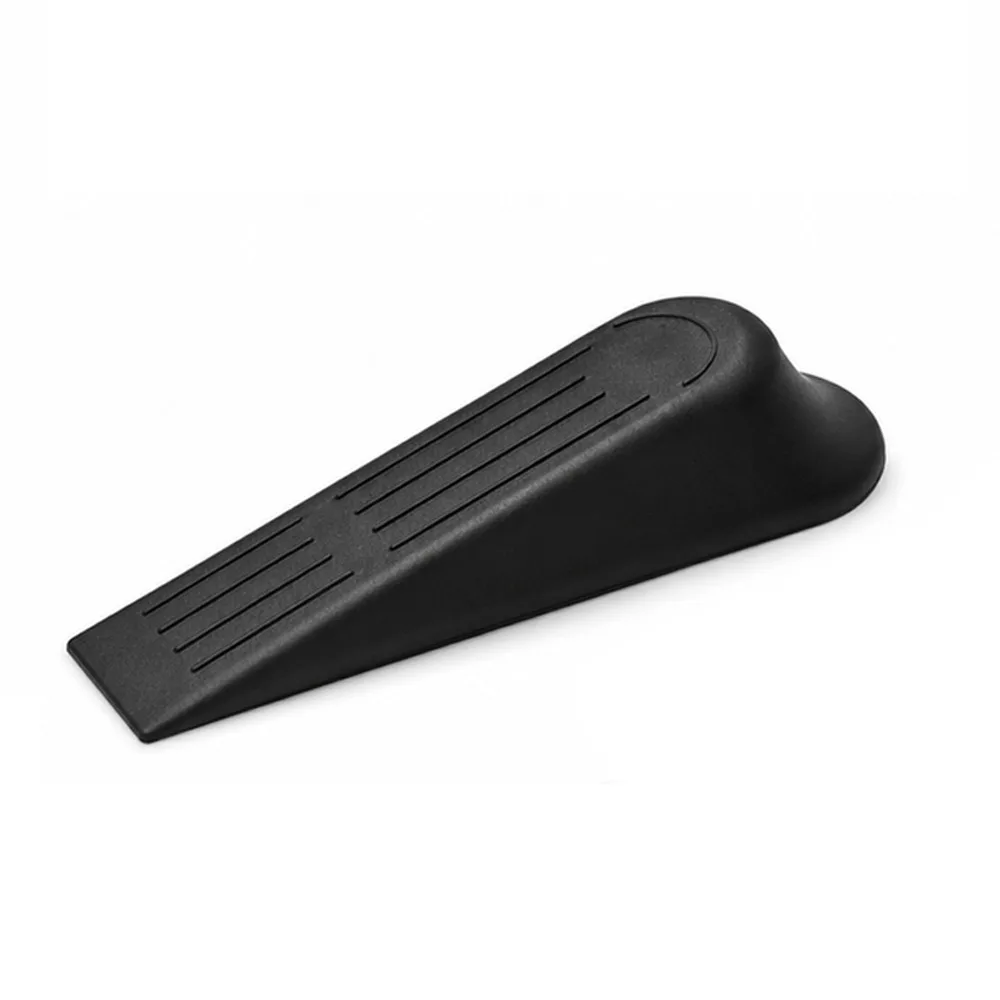 Plastic Door Stop Wedges Wedge Shape Non-Slip Base Door Stoppers Buffers Compact Size Heavy Duty Door Stopper Floor Protection