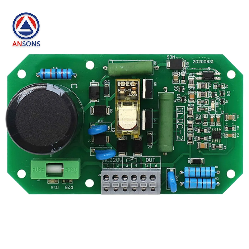 

GLQC-2 YJ275A Elevator Brake Power PCB Rope Clamp Control Board Ansons Elevator Spare Parts