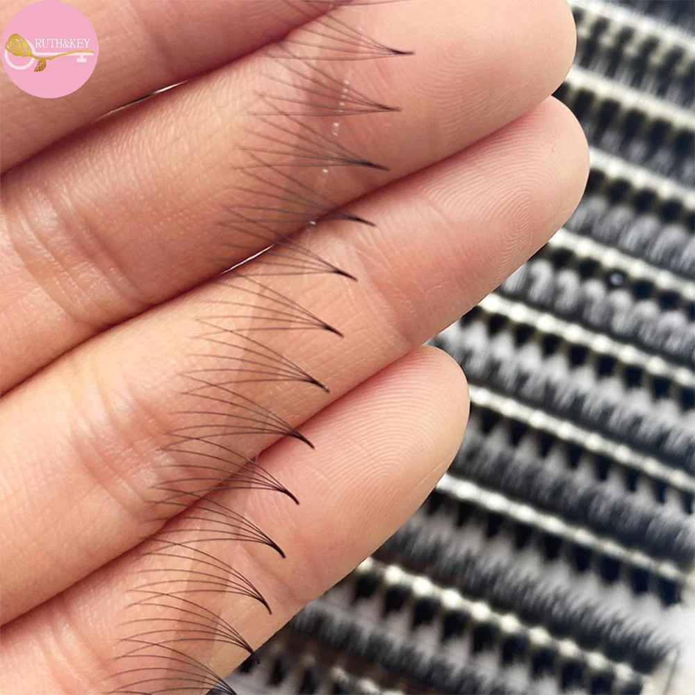 400 Fans 3D 4D 5D 6D 7D 8D Premade Volume pointy base promade lashes Fans Lashes Black Soft and Natural high False Eyelashes