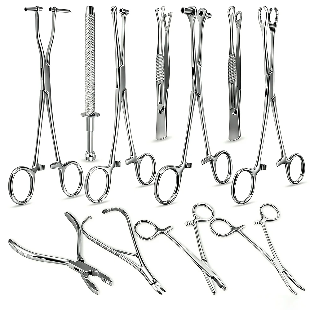 

1pc 316L Stainless Steel Piercing Forceps Clamps Pliers for Nose Ear Belly Navel Lip Professional Body Piercing Supplies Tool