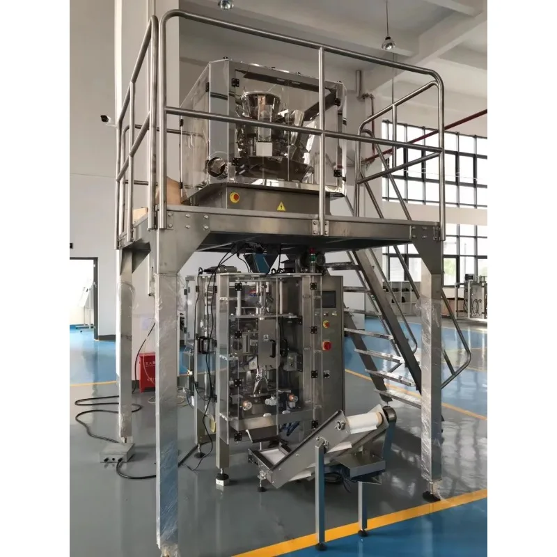 High Speed Multihead Combination Weigher Automatic Packaging Machine System for Food Grade Bags and Cases
