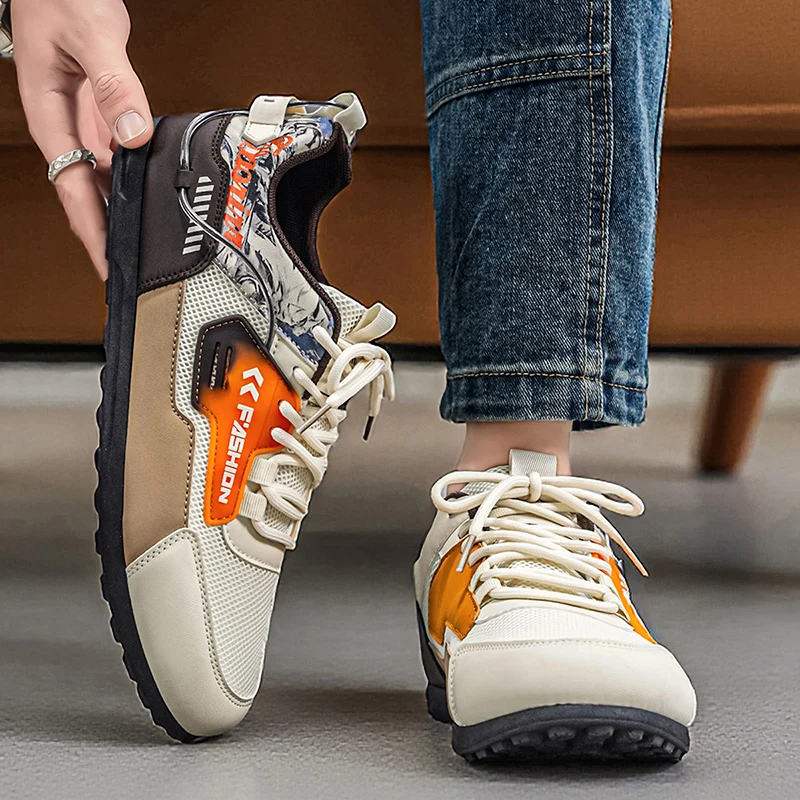 2026 Four Seasons Leisure Sports Trend Fashion Low Cut Versatile Comfortable Casual Men's Shoes Korean Edition Doudou Shoes