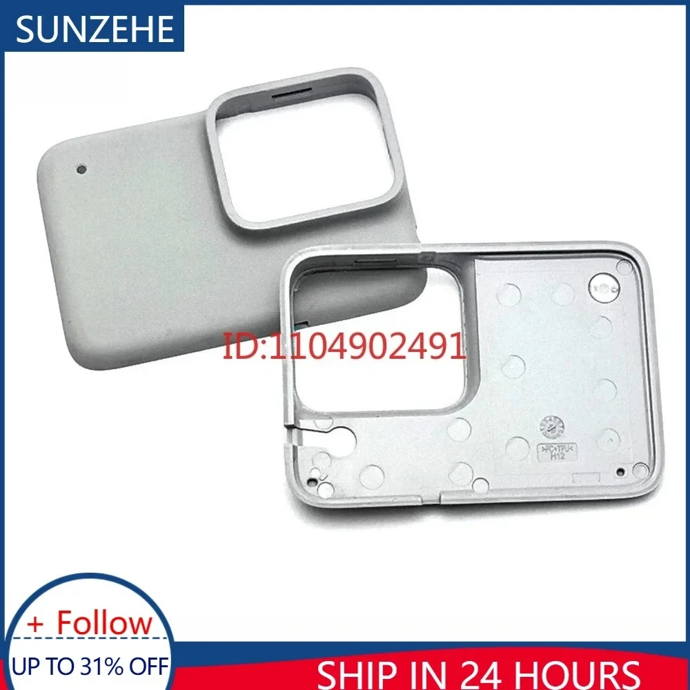1pcs Gray & Black & White New Board Frame Front Cover Panel Faceplate Action Video for GoPro Hero 7 Camera Repair Part