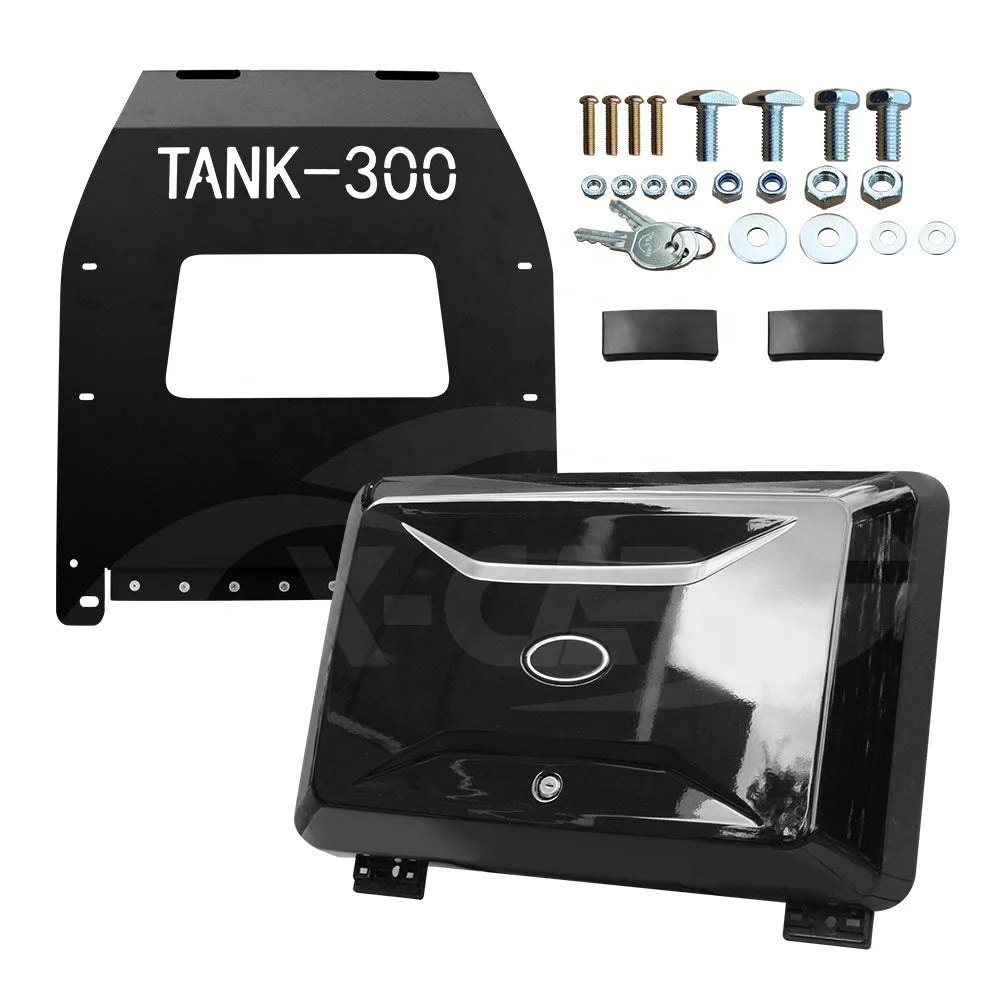 Tank 300 Body Kits Accessories Off-Road Side Tool Box with Side Window Storage Bag Auto Parts for Tank 300